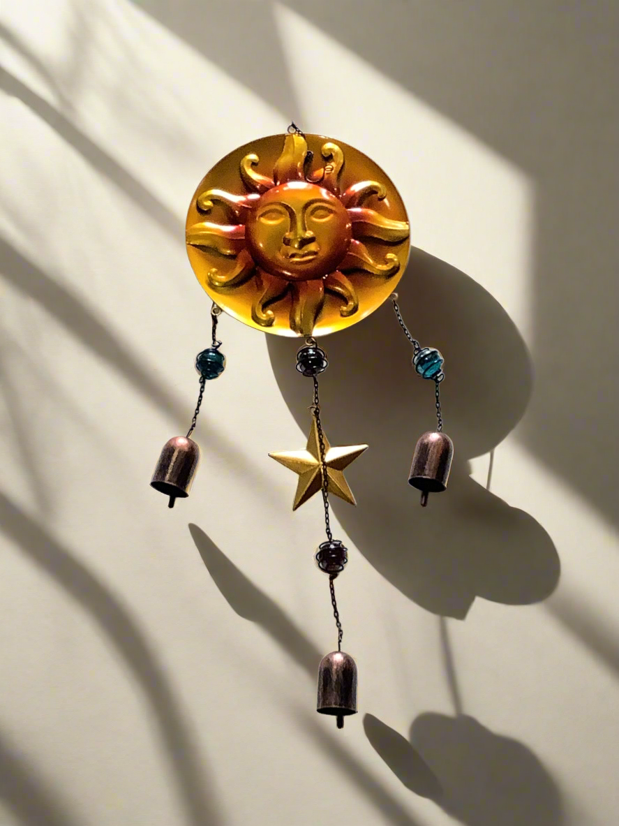 Wind chime sun Star.Cc