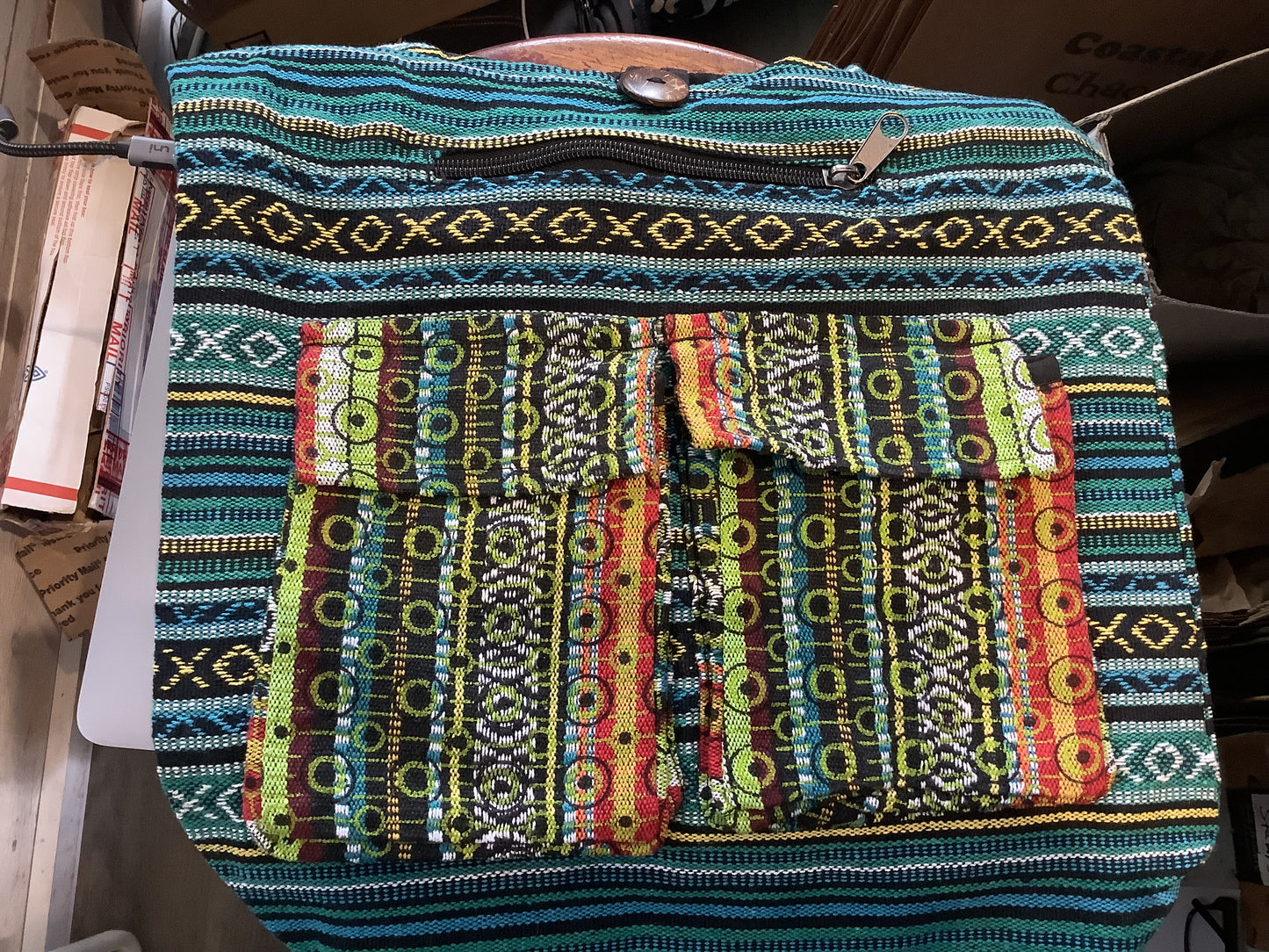 Artist 5 pocket hand bag purse