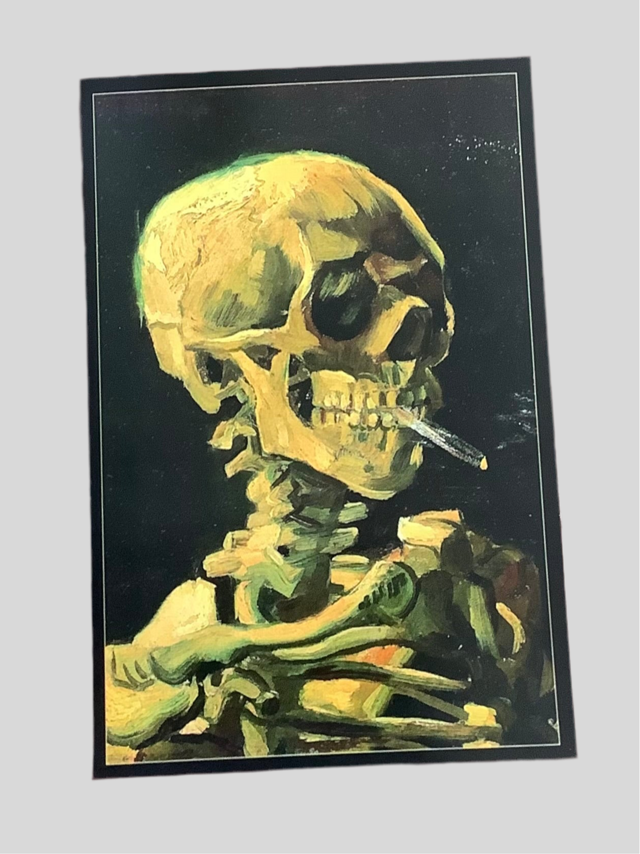 Skull Vincent Van Gogh poster