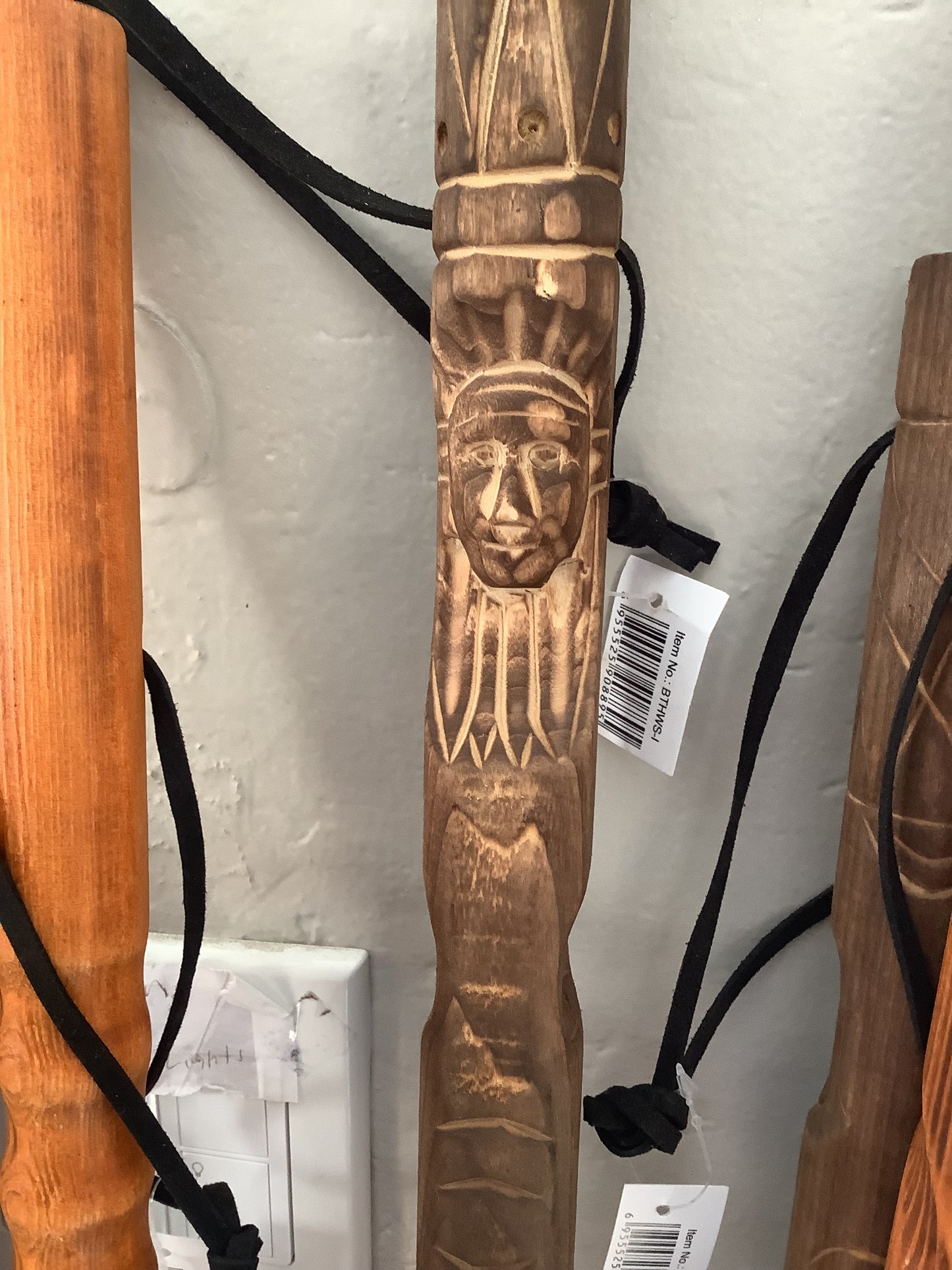 Hiking stick carved style 2