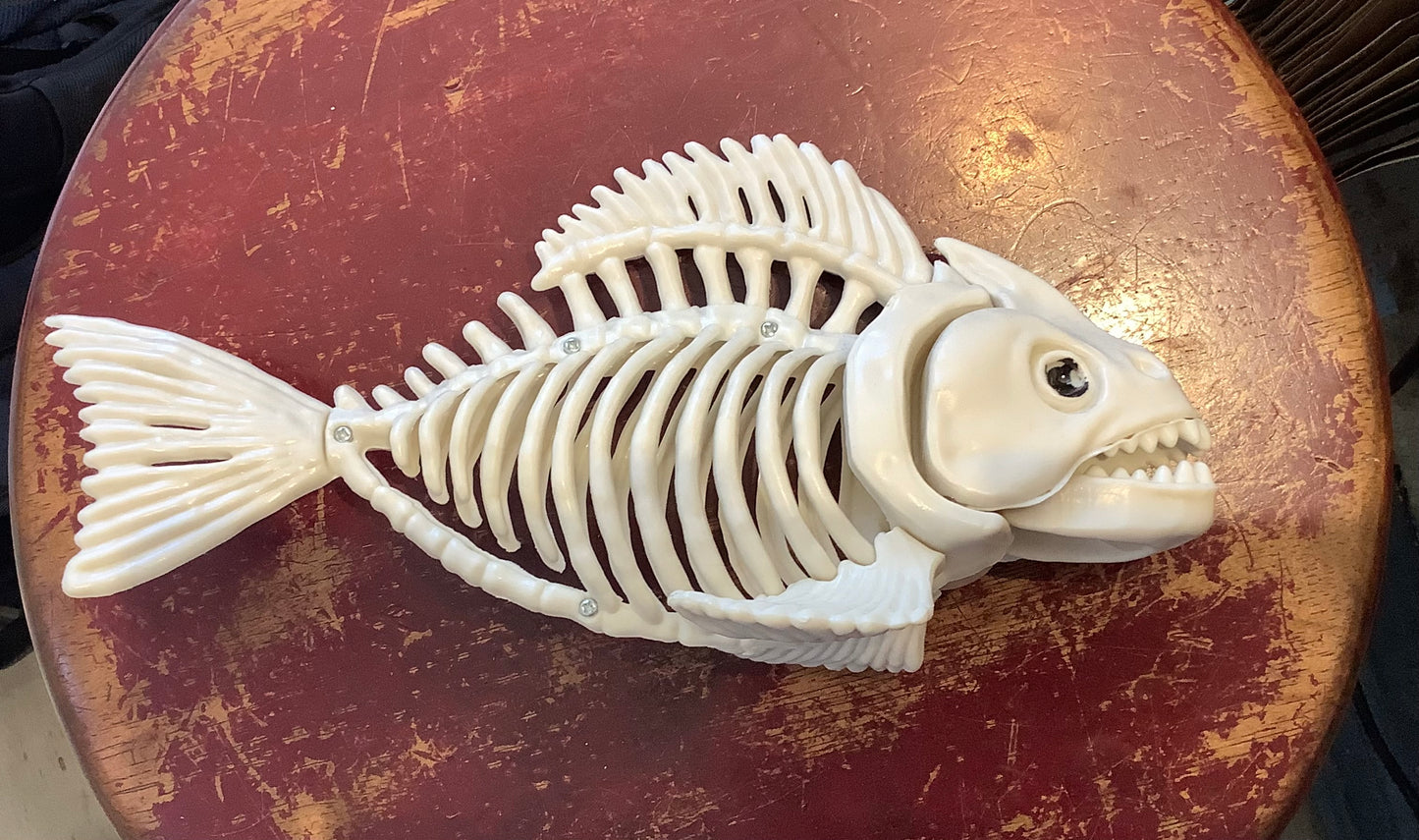 Fish Skeleton plastic