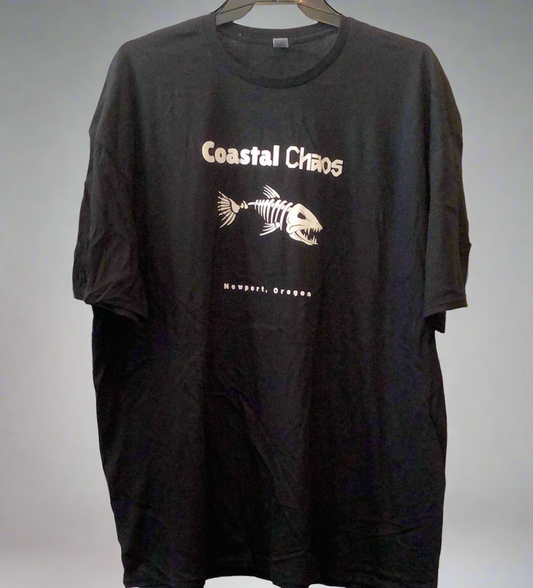 Fish Skeleton T Shirt 3 XL CC