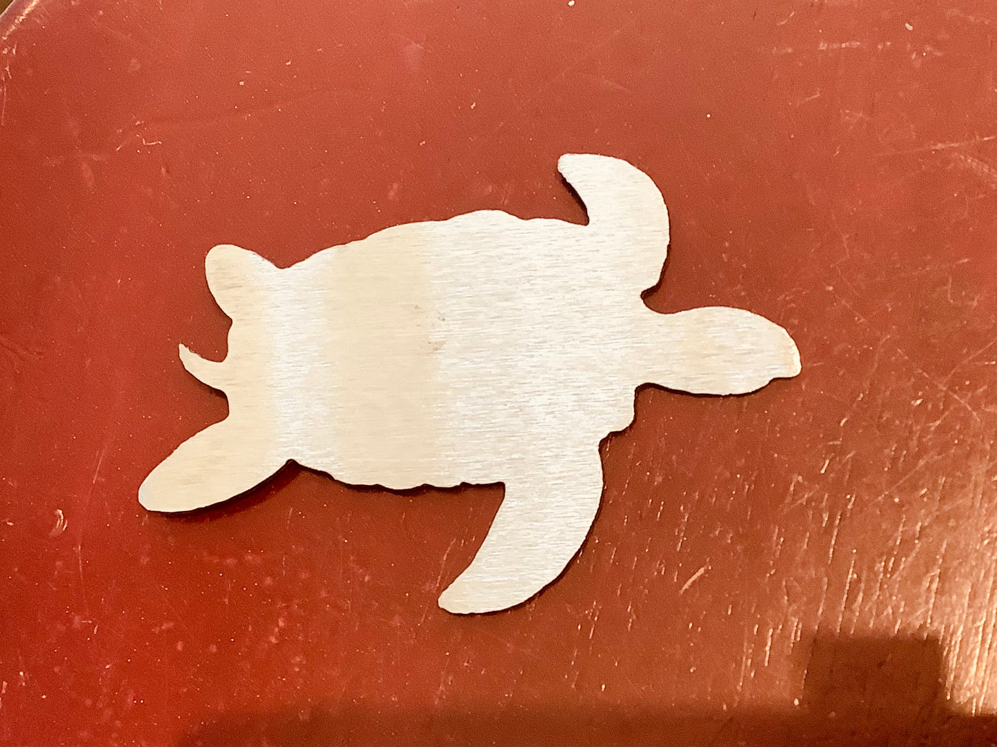 Sea turtle magnet. CC