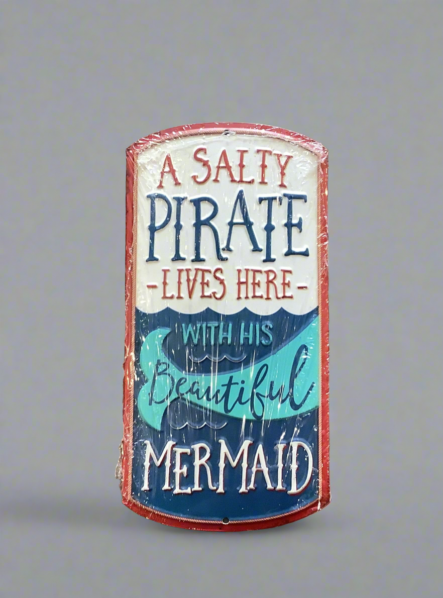 A Salty Pirate- Sign - CC