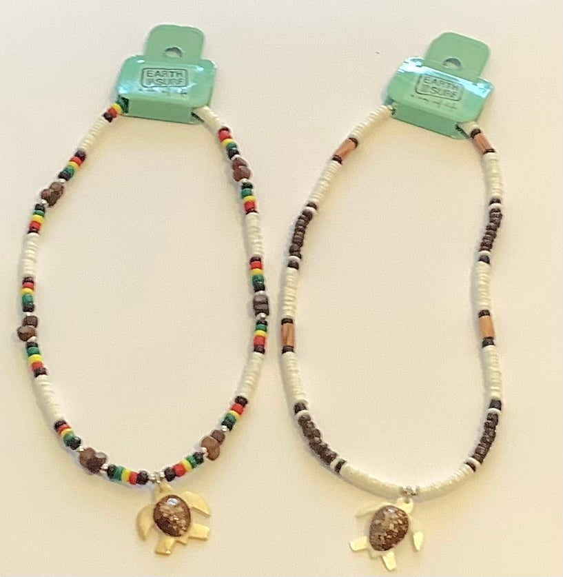 Sea turtle multicolored shell