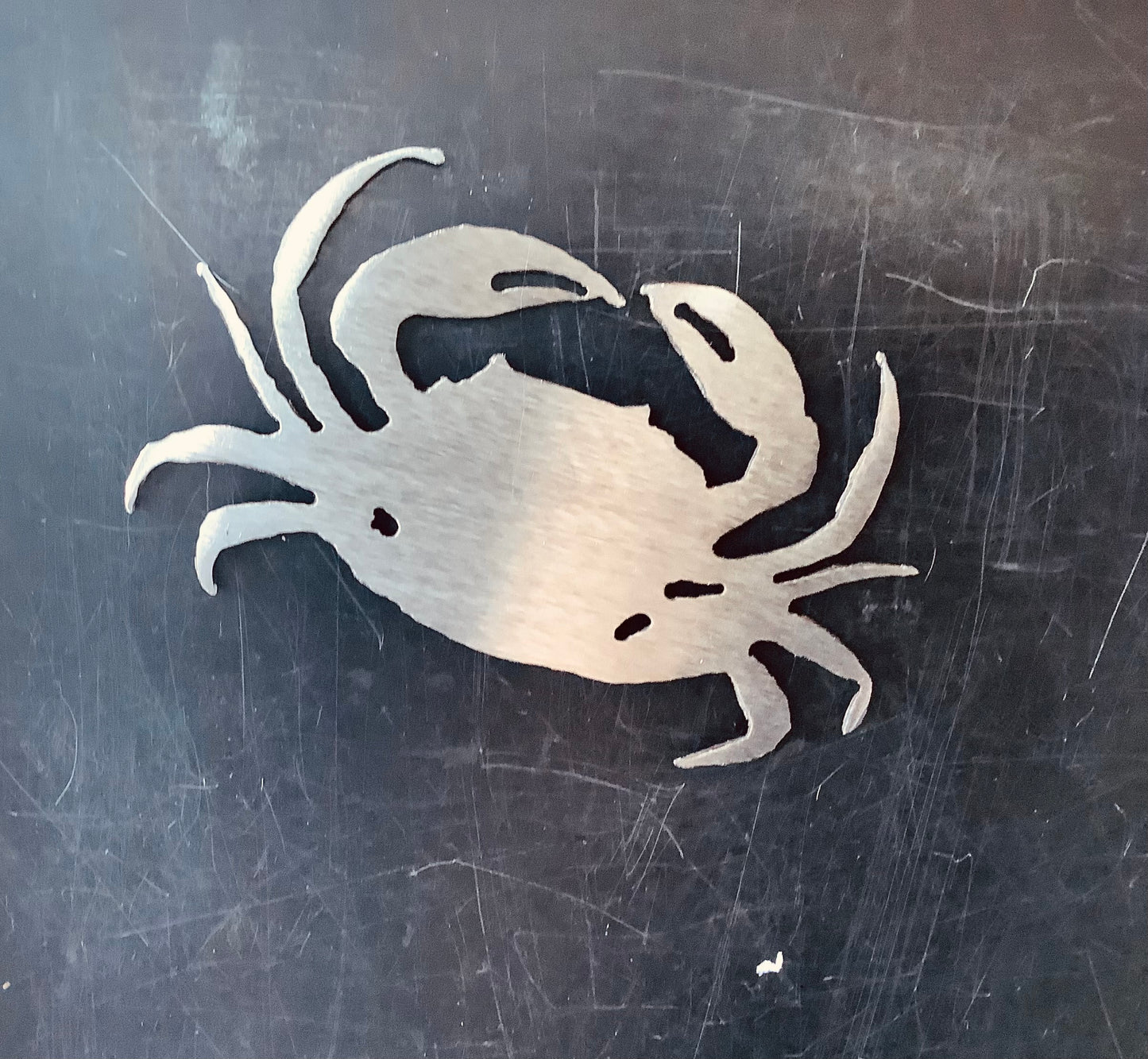 Crab metal magnet.Cc