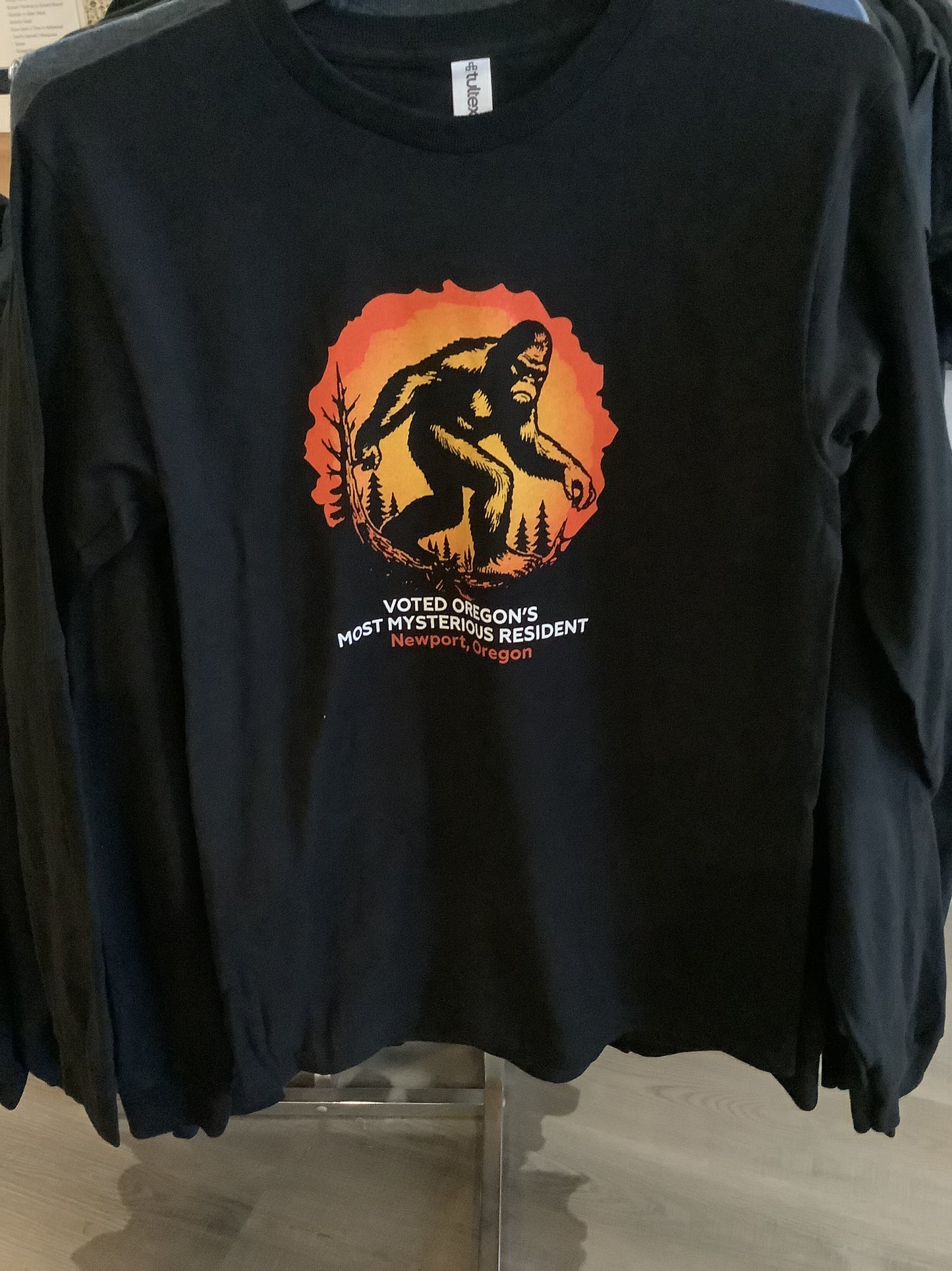 Bigfoot voted most  long sleeve small