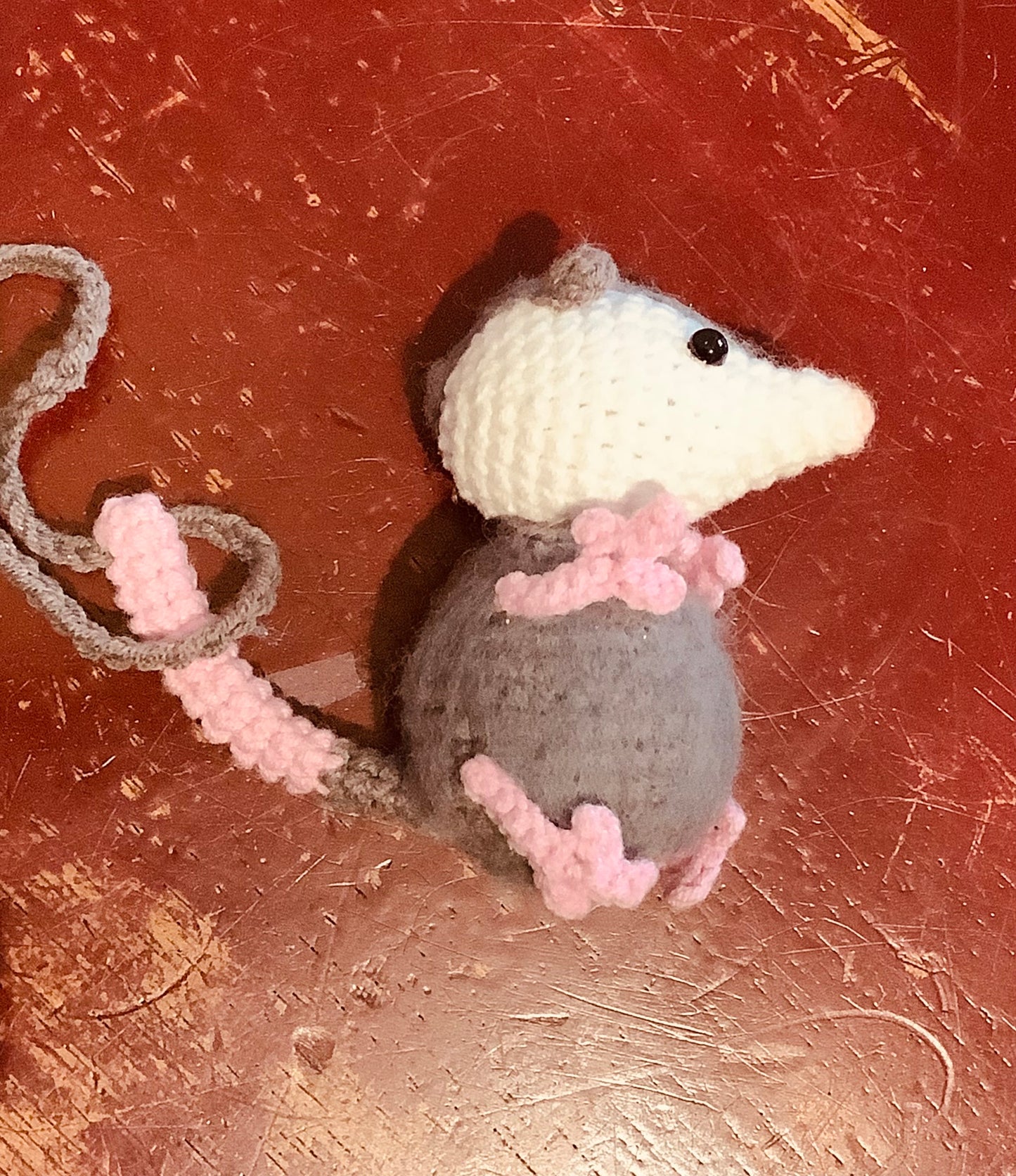 Possum toy crochet - Shed