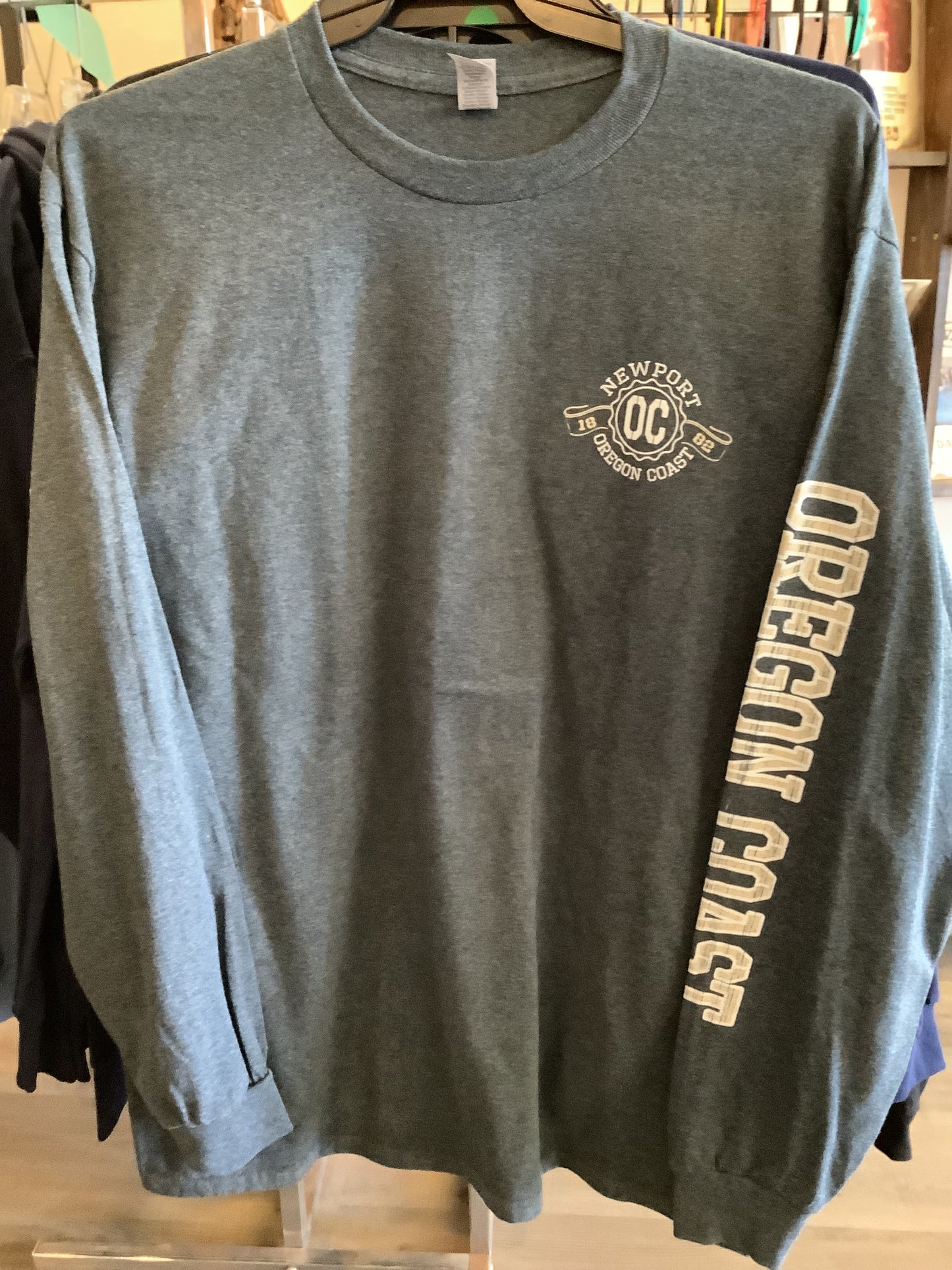 Oregon Coast - Long Sleeve- Front/Back- Large