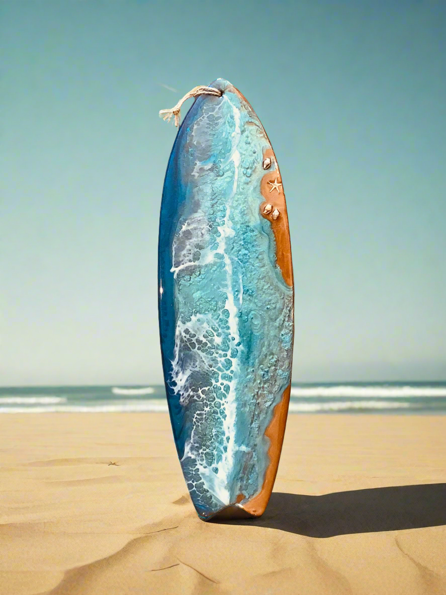Surfboard resin Art. Shawn