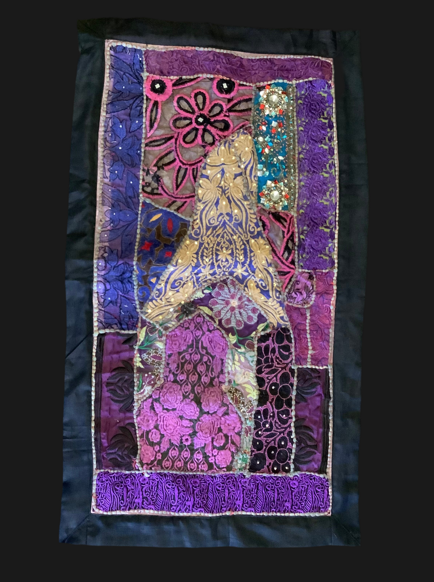 Vintage Tibetan Boho Cloth 14in x5ft . SP