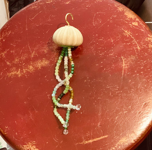 Jelly Fish bead - Ambra