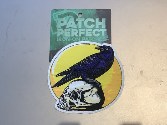 Raven Skull Patch