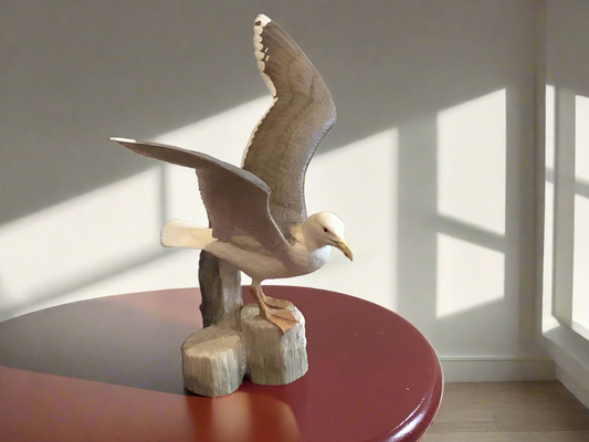 Seagull porcelain.  CC