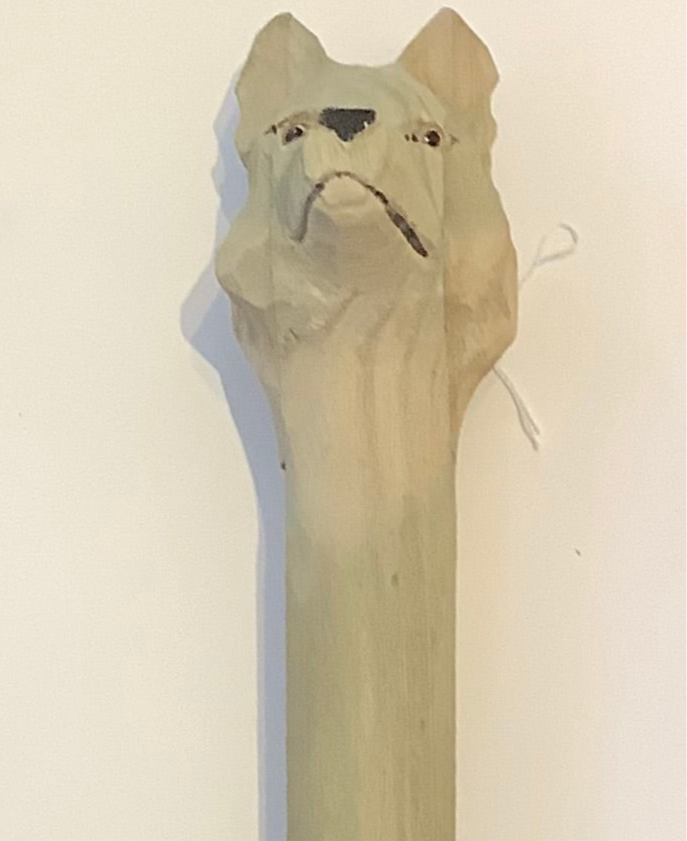 Rain sticks wolf