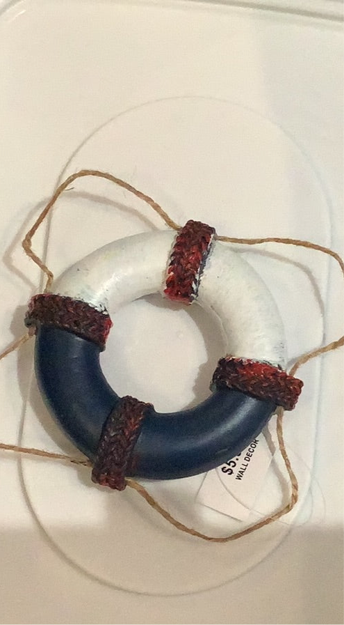 Life saver with rope. CC