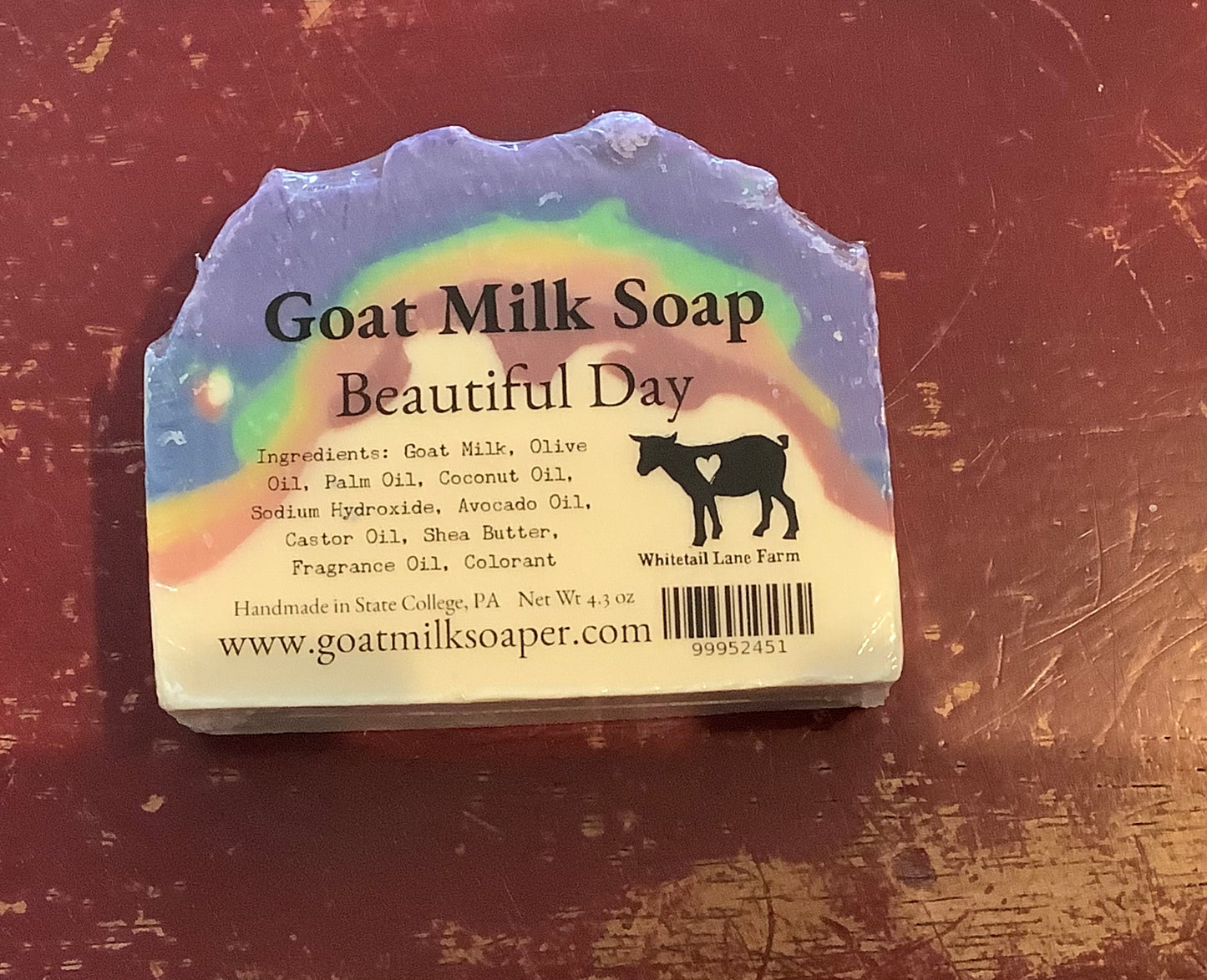 Goat Milk Soap Beautiful Day