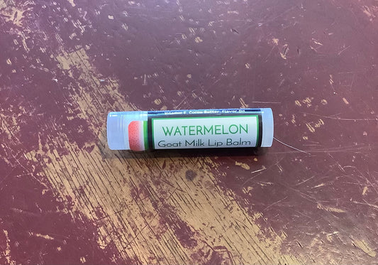 Goat milk lip balm watermelon