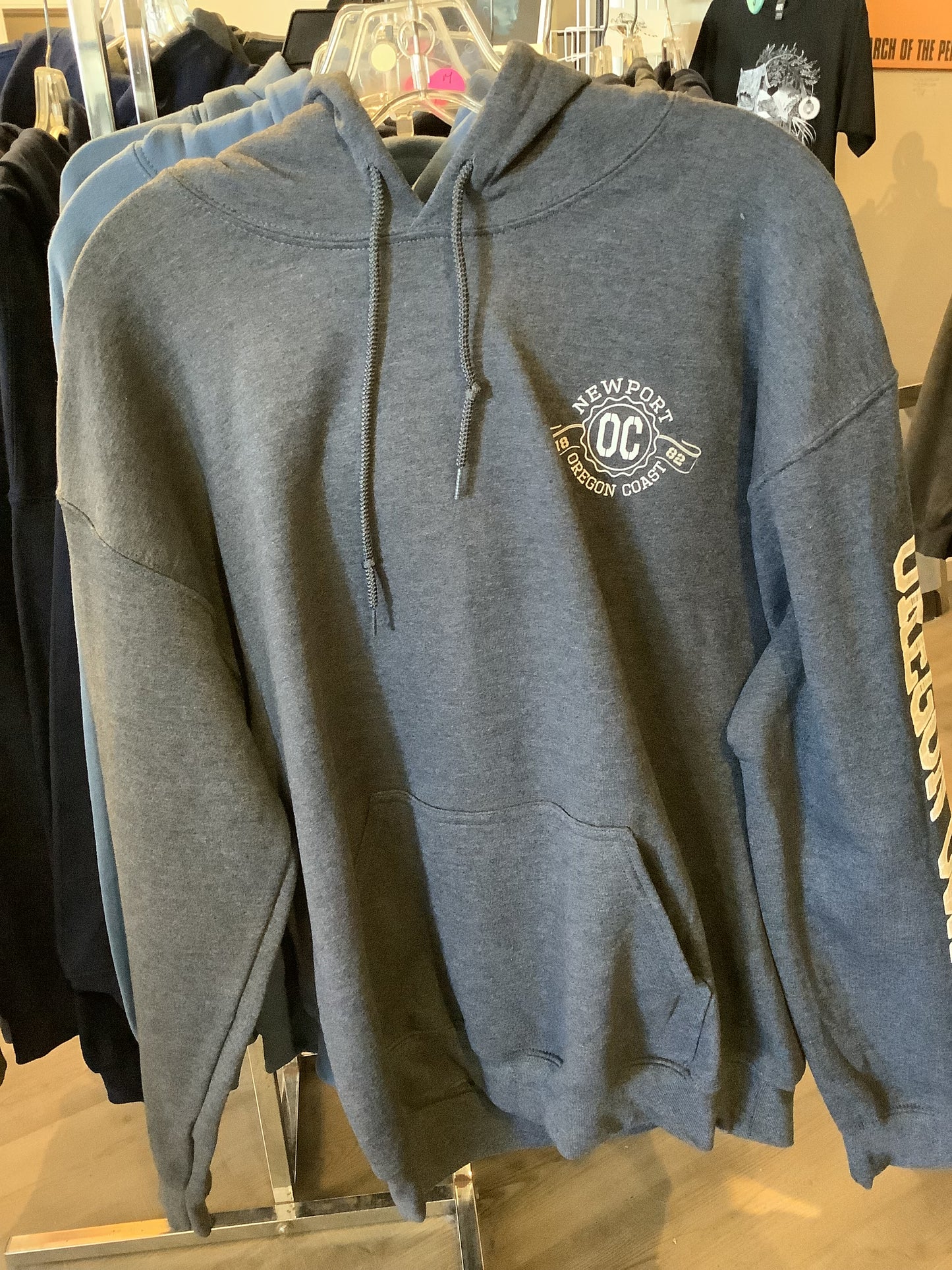 Oregon Coast - Hoodie- Front n Back - XL