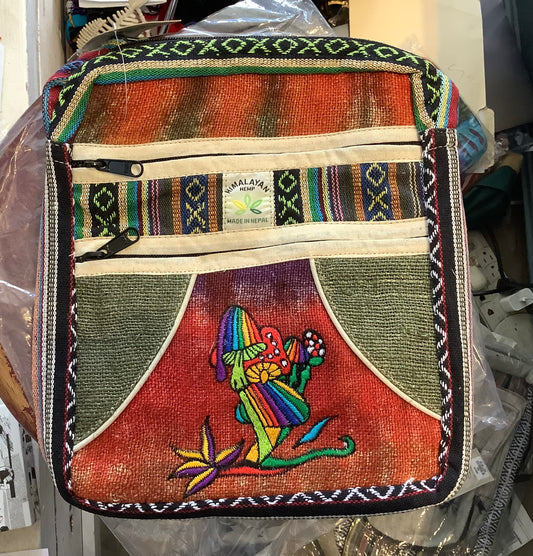 Hemp Crossbody Mushroom 63048