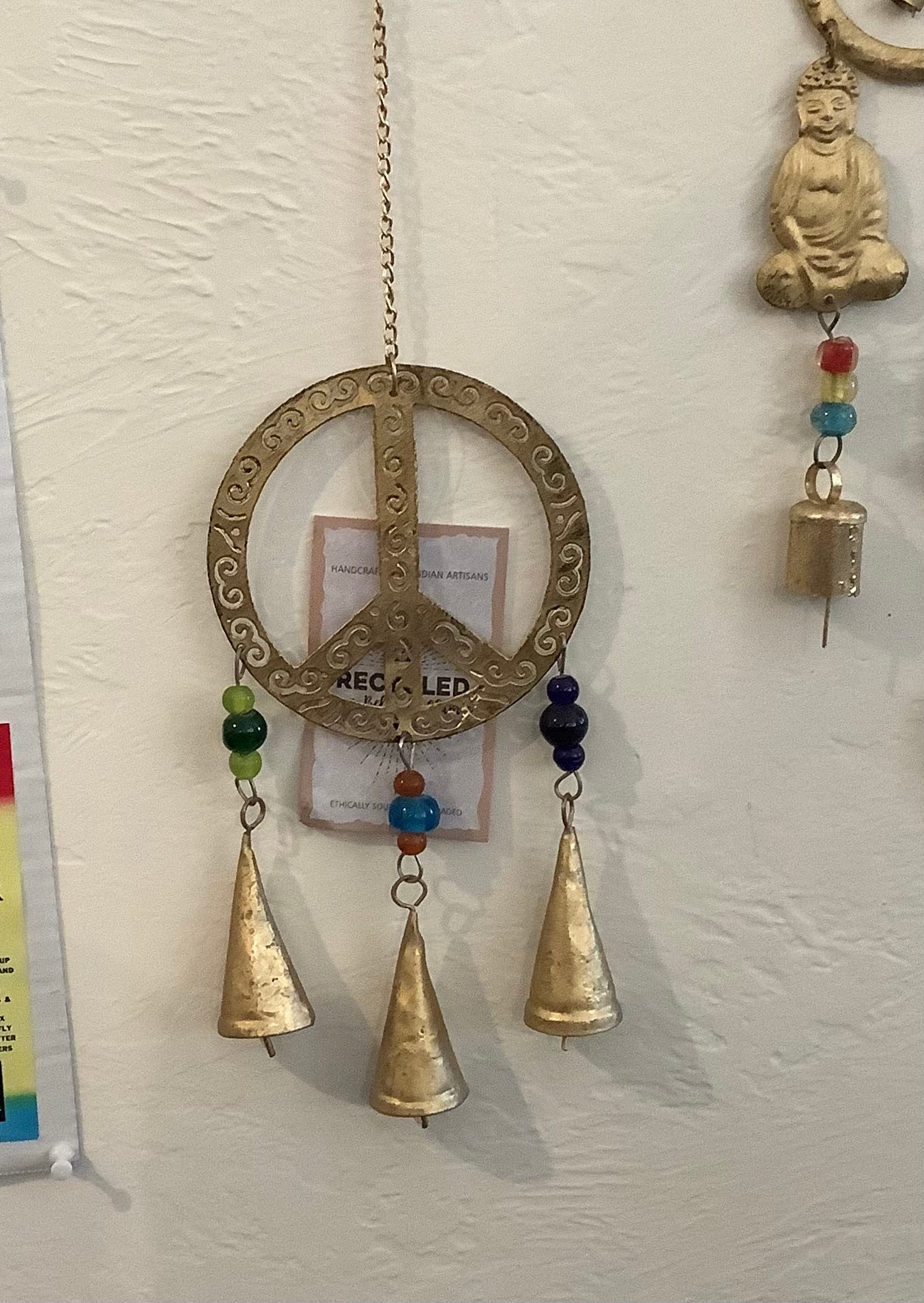 Peace wind chime