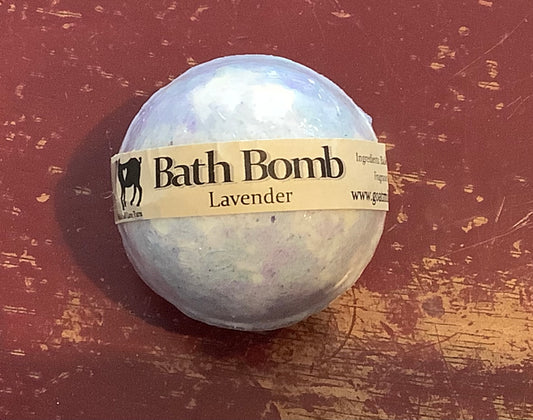 Goat Milk Bath Bomb - Lavender