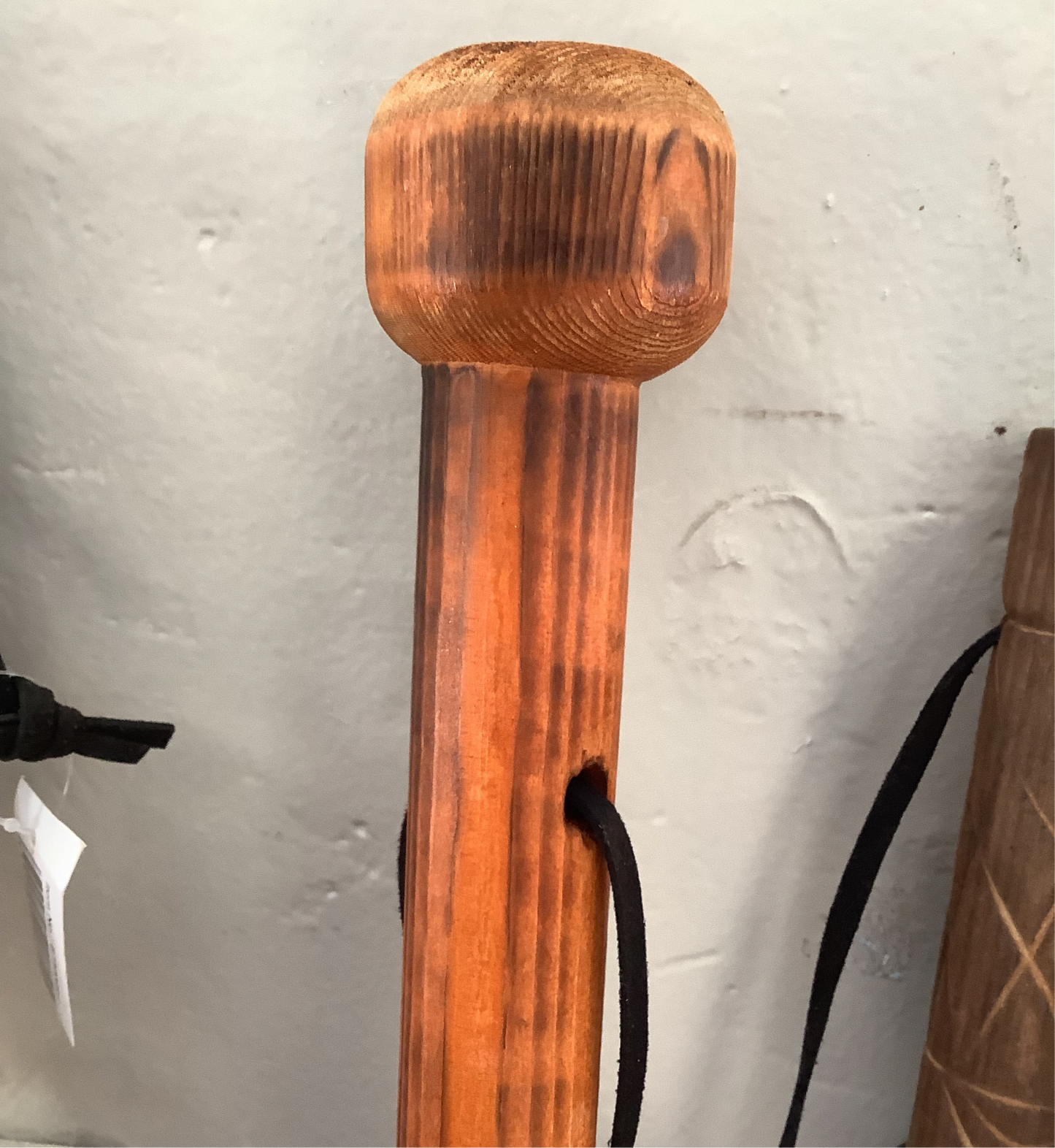 Hiking stick ball top