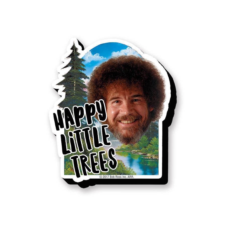 Bob Ross Trees - Magnet