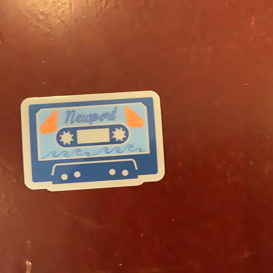 Cassette tape Newport - Decal - CC