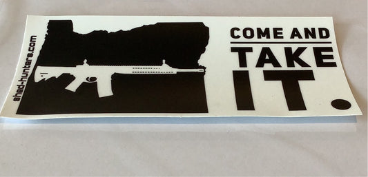 Come and Take It - Decal - Shed