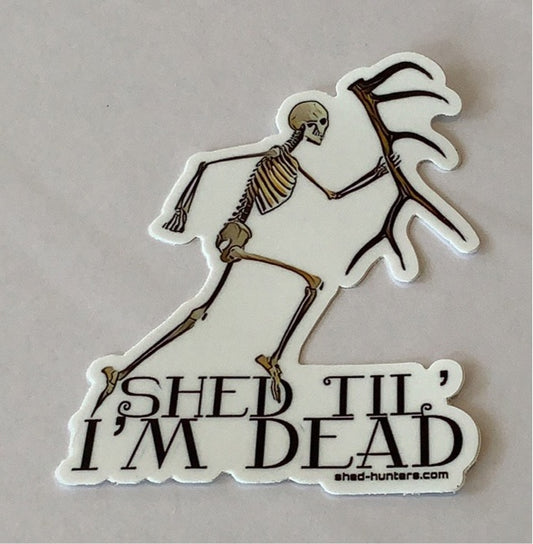 Shed til I’m dead - Decal - CC