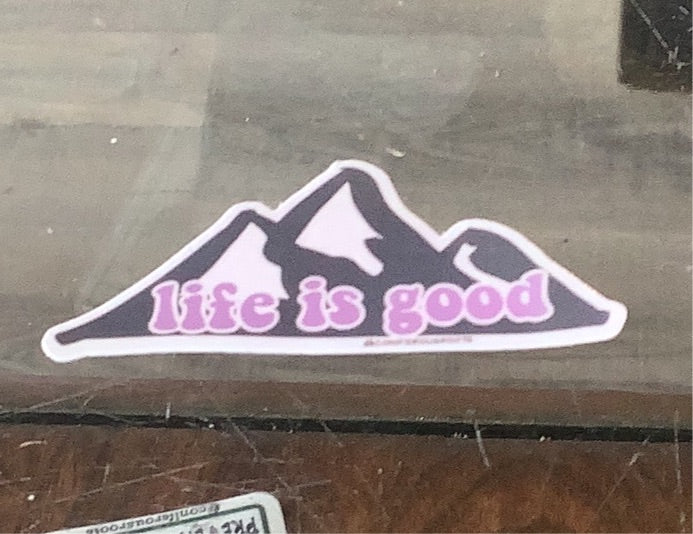 Life is Good - Decal