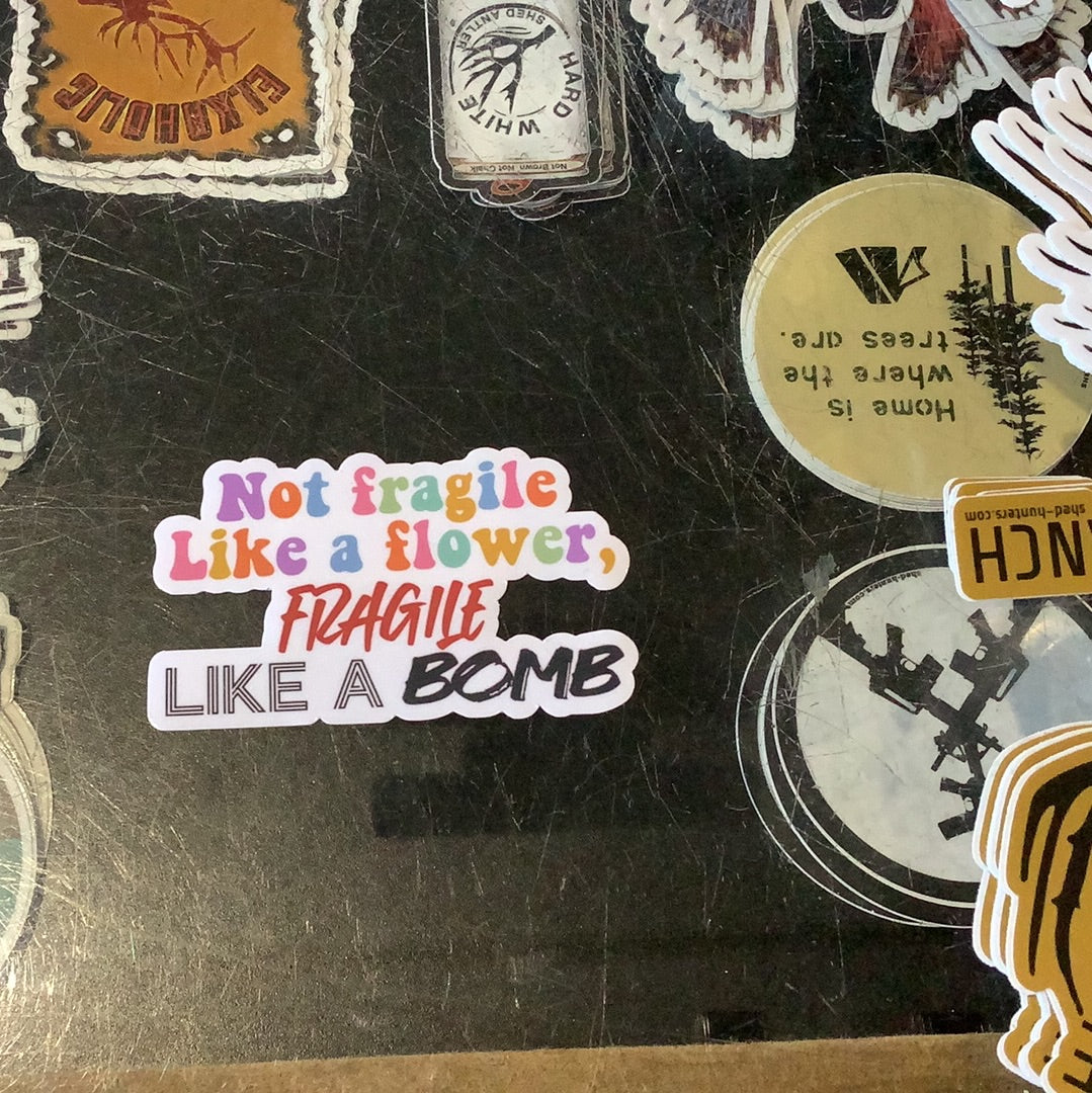 Not Fragile - decal - sticker