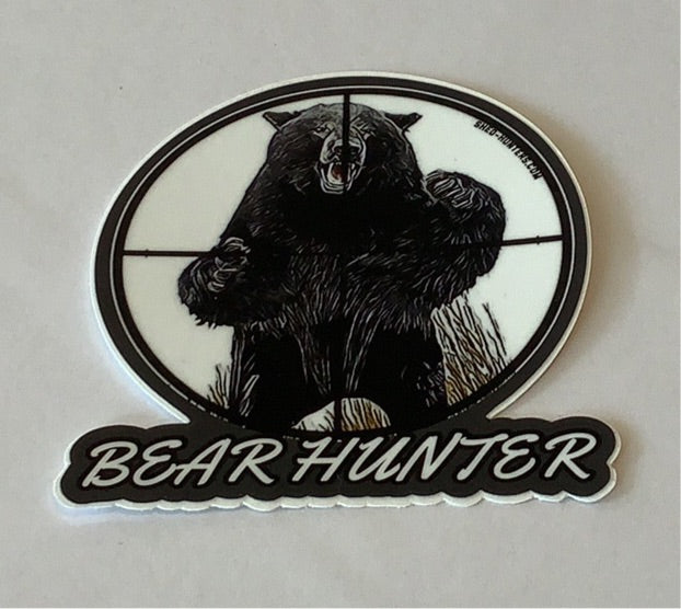 Bear Hunter - Decal - Shed