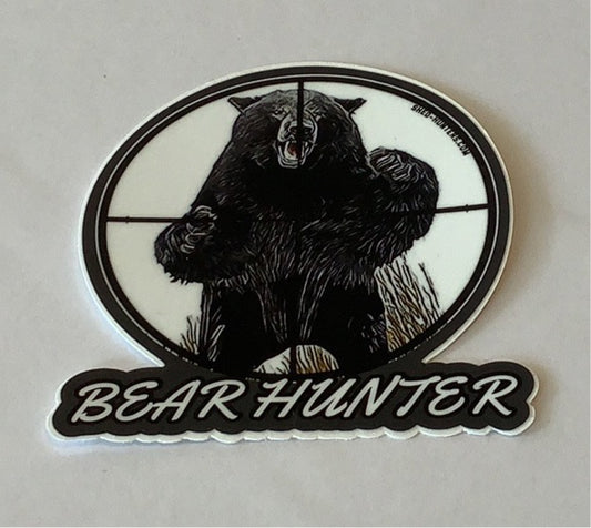 Bear Hunter - Decal - Shed