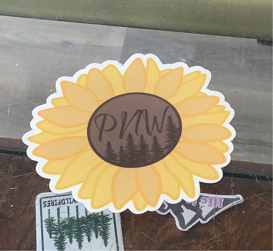 PNW Sunflower - Decal