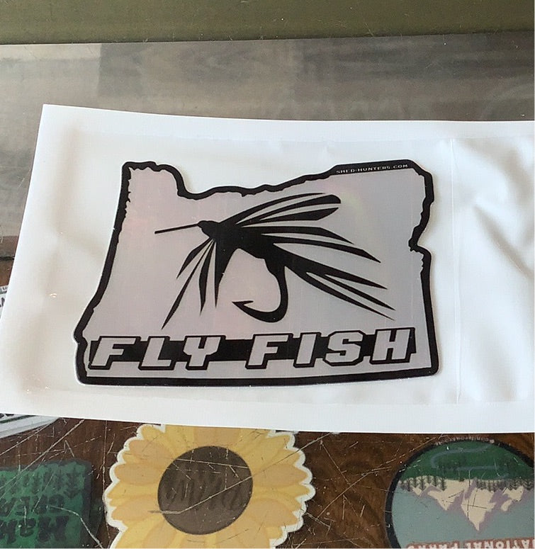 Oregon Fly Fish - Decal Shed