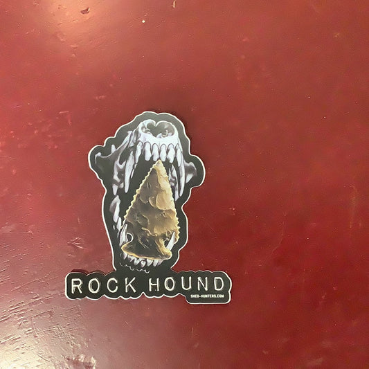 Rock Hound - Decal - Shed