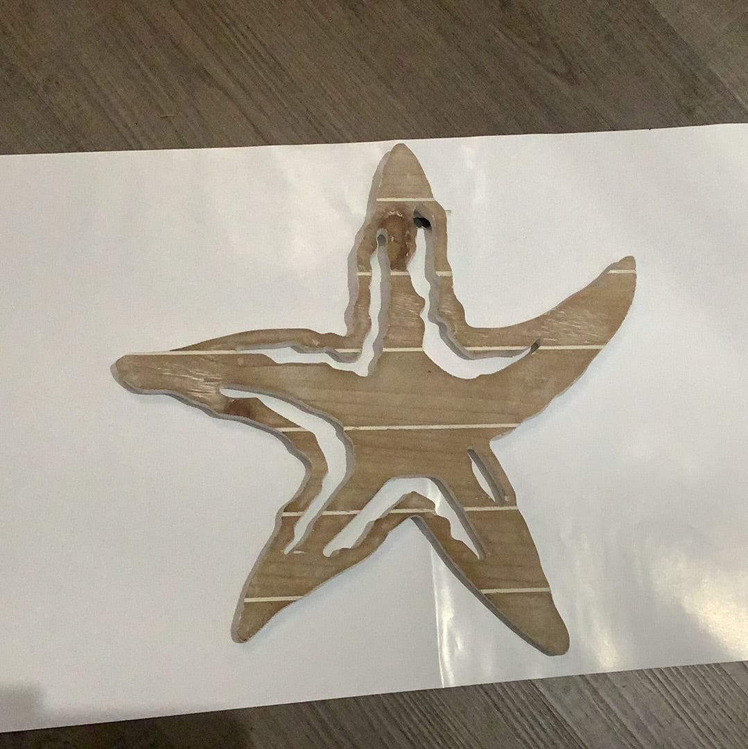 Sea Star. Wood - CC