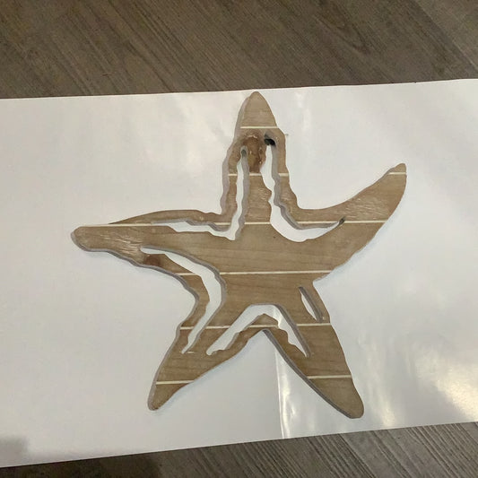 Sea Star. Wood - CC