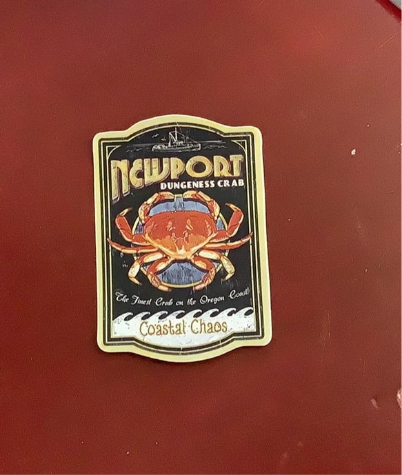 Newport crab. Decal - Shed