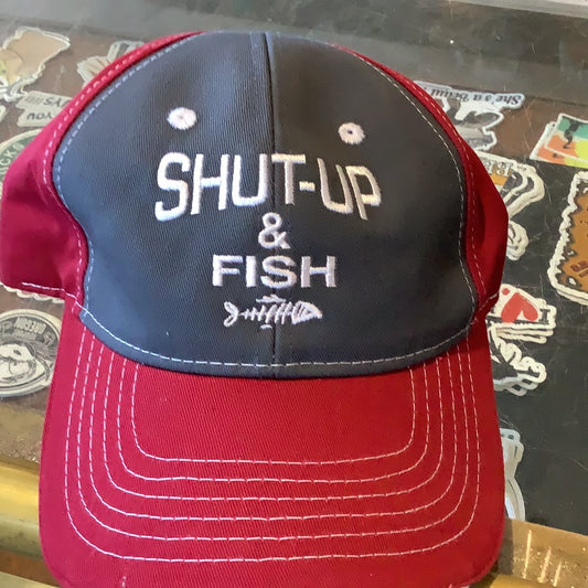Shut up and fish - Cap - CC