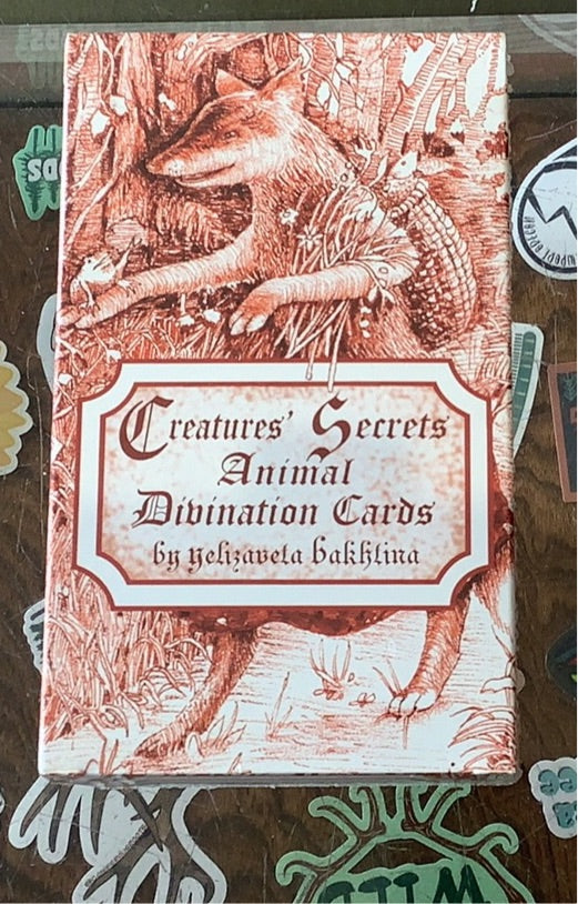 Creatures Secrets Cards. Veta