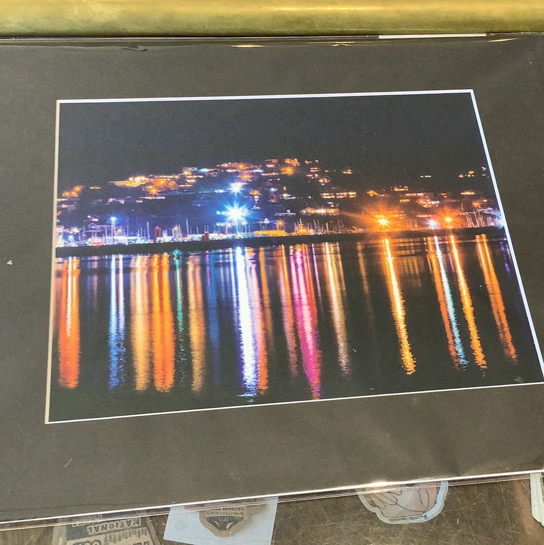 Bayfront at Night.  11x14