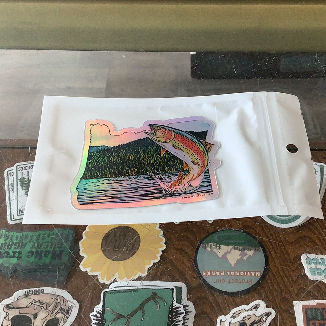 Oregon Salmon - Decal Shed