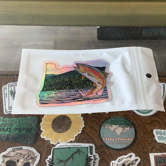 Oregon Salmon - Decal Shed