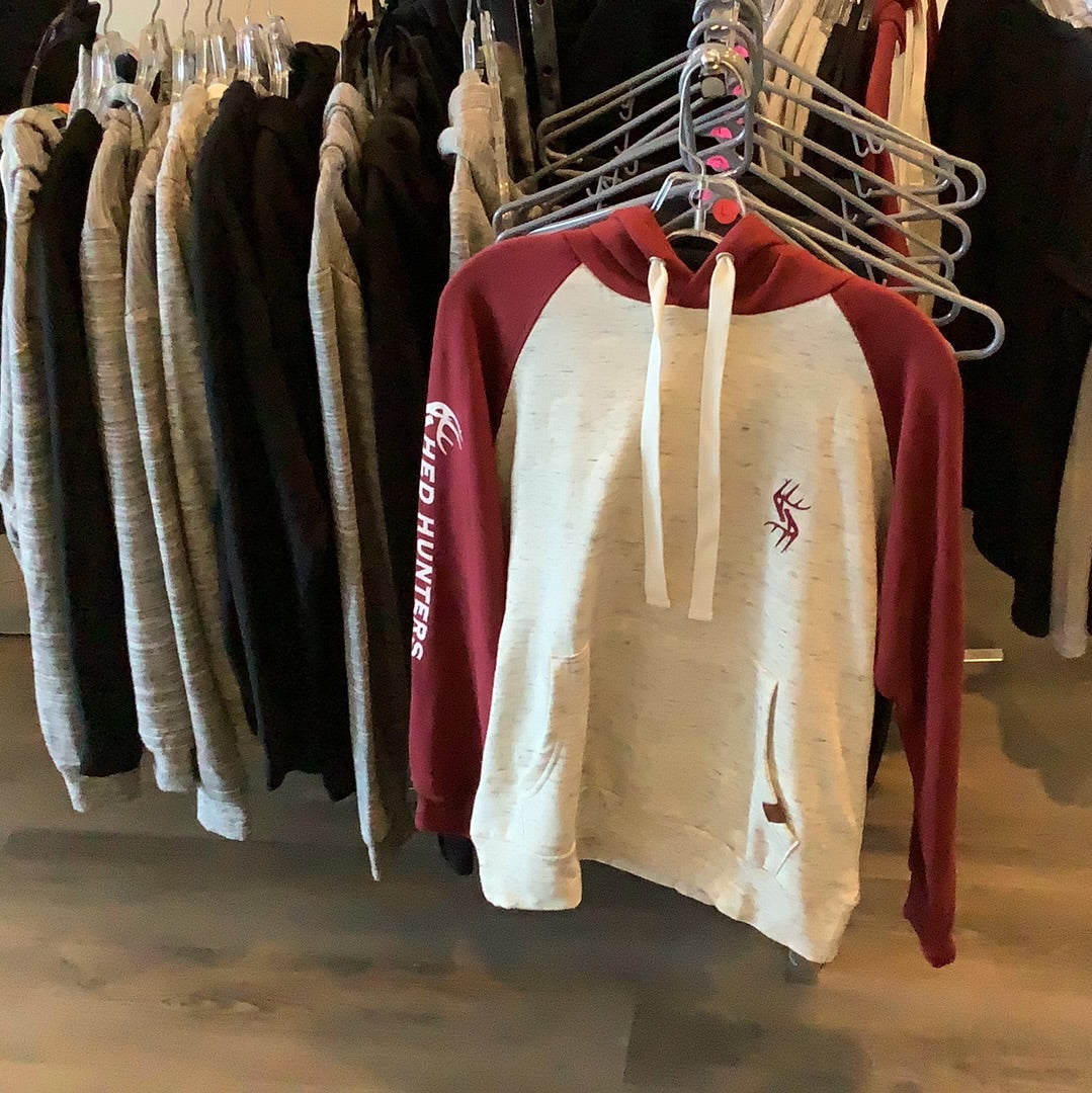 Burgundy Hoodie - Shed