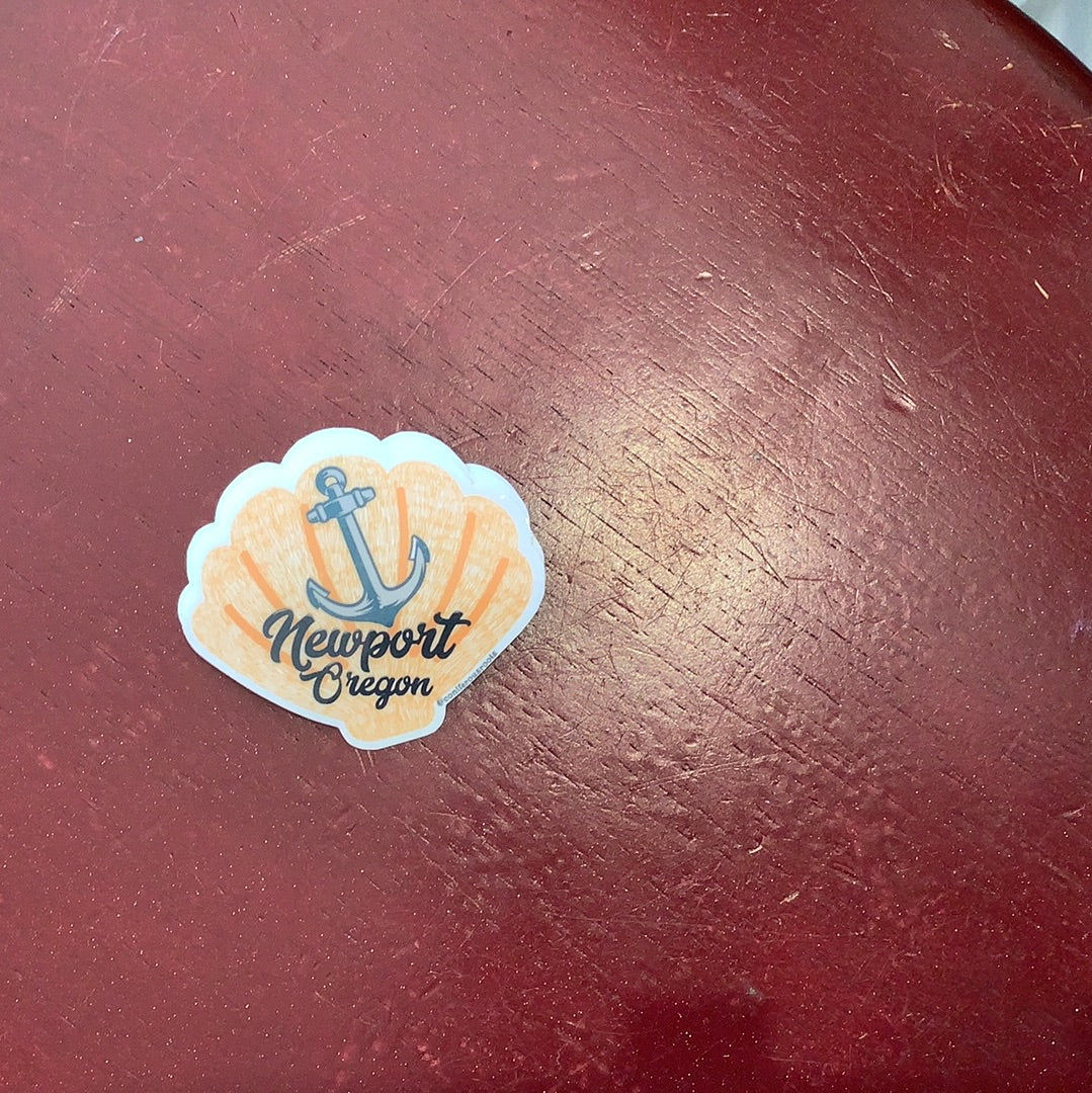 Newport Shell. Decal. CC