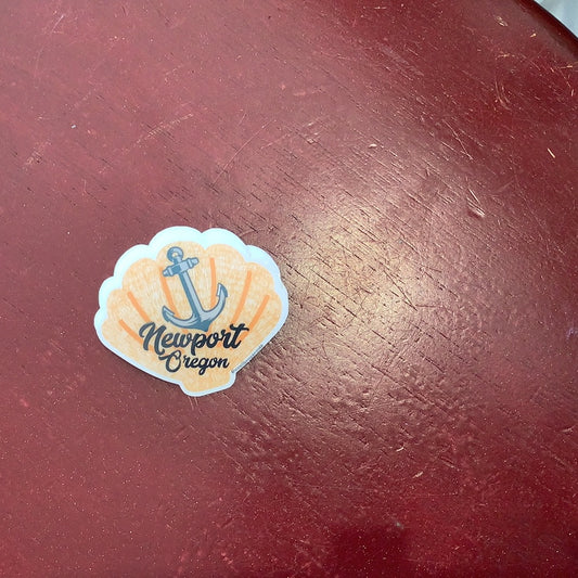 Newport Shell. Decal. CC