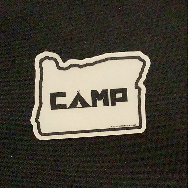Camp Oregon - Decal - Shed